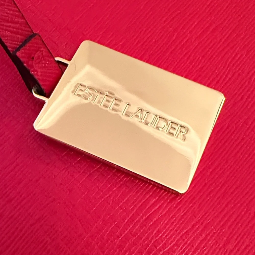 Estée Lauder Red Designer Makeup Bag 💄